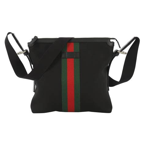 gucci techno web messenger bag